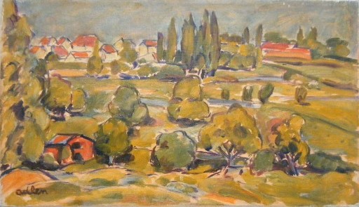 Michel ADLEN - Peinture - Countryside