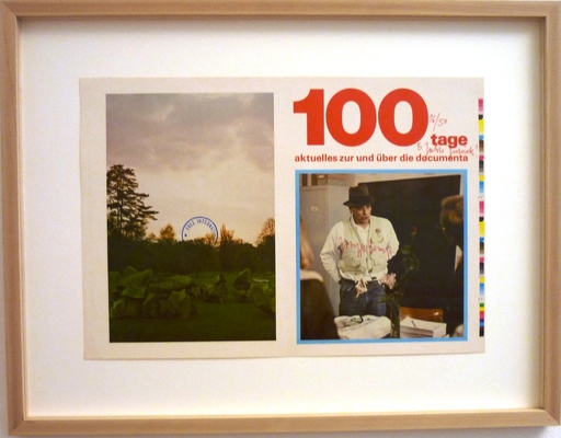 Joseph BEUYS - Grabado - "100 Tage - 5 Jahre zurück"