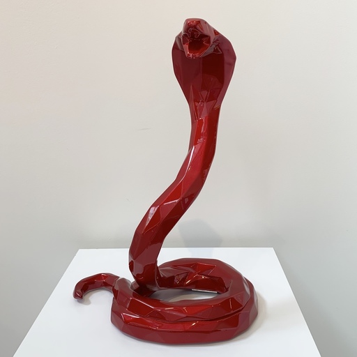 Richard ORLINSKI - Sculpture-Volume - Cobra Rouge Flamme