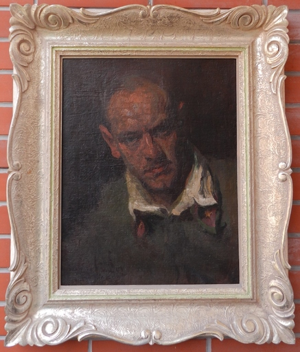 Sándor NAGY - Painting - Portrait of a man 