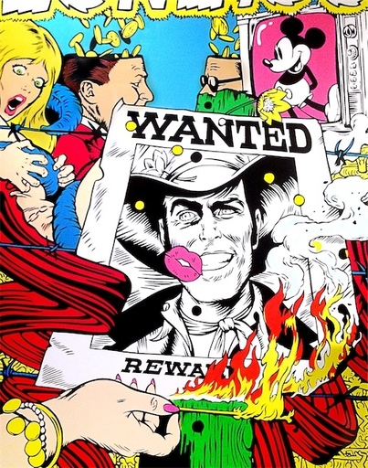 Benjamin CAPDEVIELLE - 绘画 - Wanted