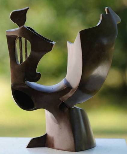 André ABRAM - Sculpture-Volume - L'envol musical