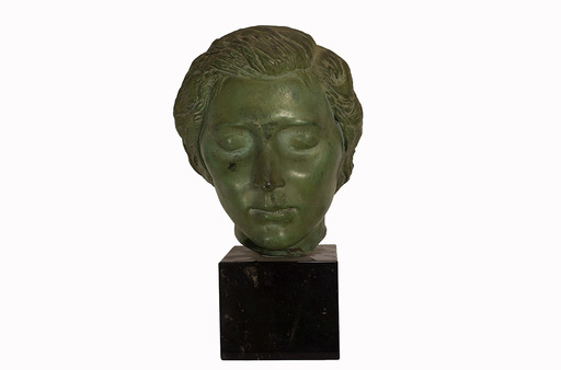 Alfredo BIAGINI - Sculpture-Volume - Volto femminile