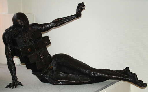 Salvador DALI - Skulptur Volumen - Le cabinet anthropomorphique