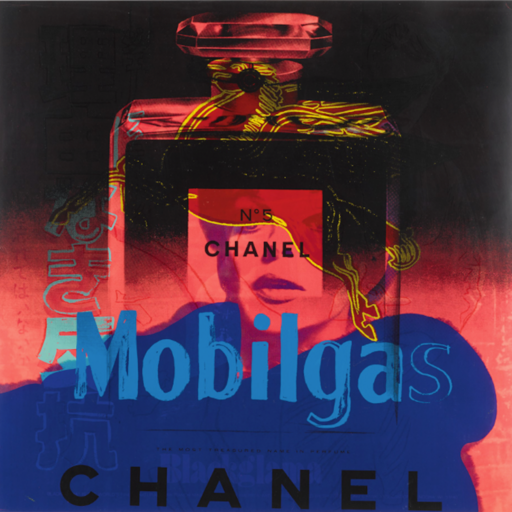 Andy WARHOL - Estampe-Multiple - Ads: Chanel / Rebel / Mobil / Blackglama