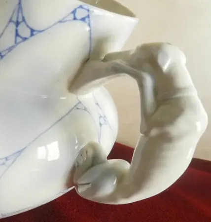 Pitcher Zsolnay Pecs Hungary with Hungarian Vyžle 19 century by