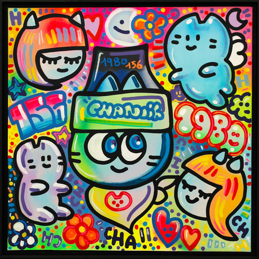 CHANOIR - Painting - Cool And The Gang Chas
