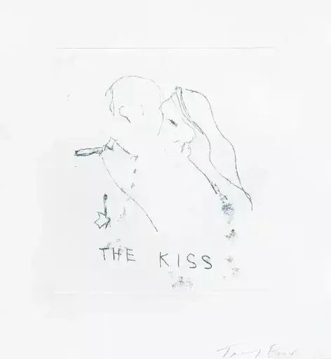 翠西·艾敏 - 版画 - The Kiss