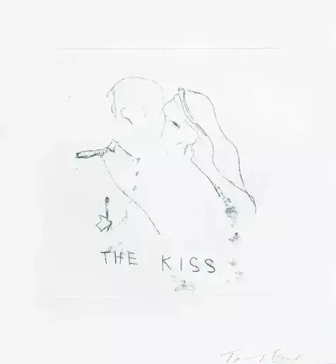 Tracey EMIN - Grabado - The Kiss