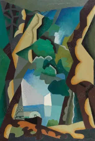 アンドレ・ロート、「Paysage du Bassin d'Arcachon」 Bassin d'Arcachon vu du Petit Piquey by | André LHOTE | buy art