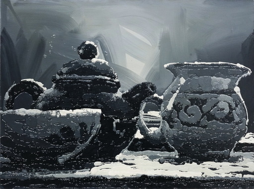 ZHAO Dewei - Gemälde - Still Life Series - Tea Fragrance
