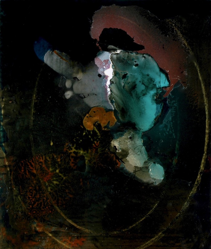 Jim DELARGE - Painting - L'homme au corail