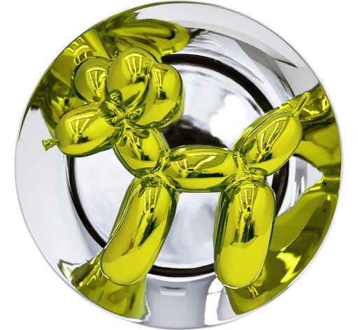 Jeff KOONS - Skulptur Volumen - Balloon Dog (Yellow)
