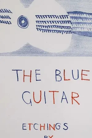 The Blue Guitar [Title], from: The Blue Guitar by | David HOCKNEY