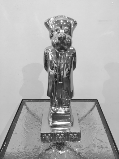 Michel SOUBEYRAND - Skulptur Volumen - Mao dog chrome