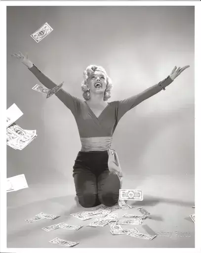 John FLOREA - Photo - Marilyn Monroe - U.S. Film-Ikone - Geldregen