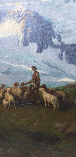 Raffael THALER - Painting - Alpeiner Ferner Stubai