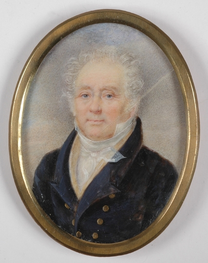 Miniature - "Portrait of a Gentleman", Miniature on Ivory