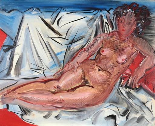 Raoul DUFY - Painting - Femme nue allongée