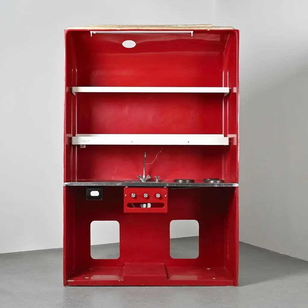 Charlotte Perriand : Prefabricated Kitchen from les Arcs 180