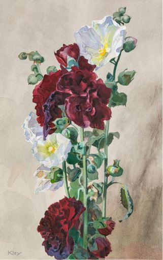 Heinrich KLEY - Drawing-Watercolor - Malven