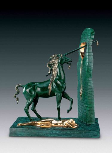 萨尔瓦多·达利 - 雕塑 - Unicorn, La Licorne