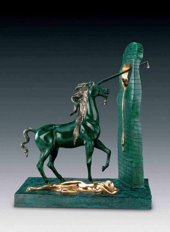 Salvador DALI - Skulptur Volumen - Unicorn, La Licorne