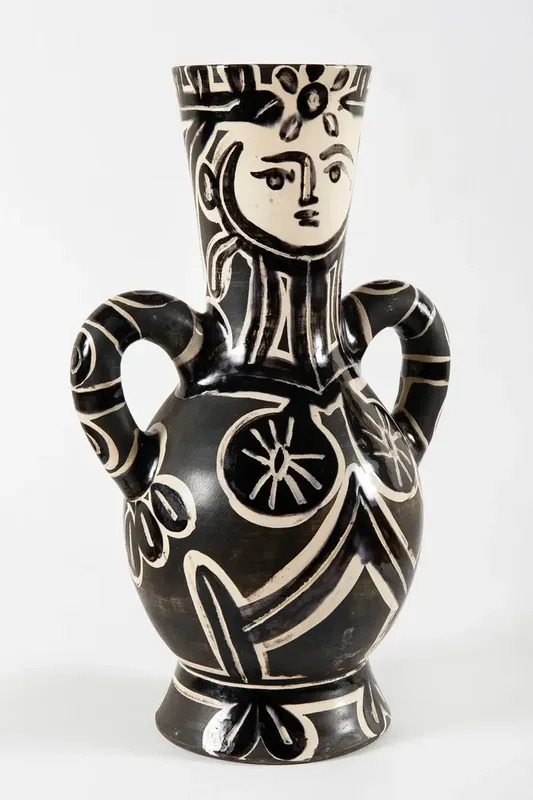 Vase à deux anses hautes, la reine (A.R.213) Pablo PICASSO Online