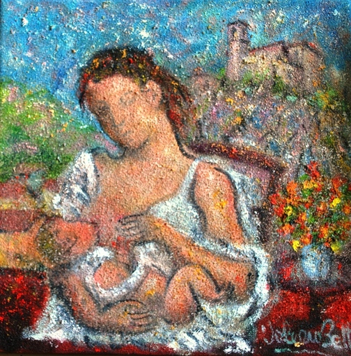 Valerio BETTA - Painting - Maternità