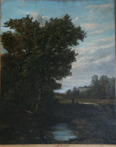 Hippolyte PRADELLES - Gemälde - Paysage