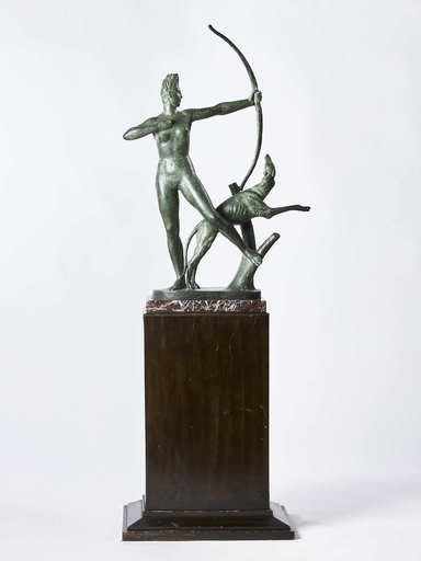 Mario SALAZZARI - Sculpture-Volume - DIANA CACCIATRICE