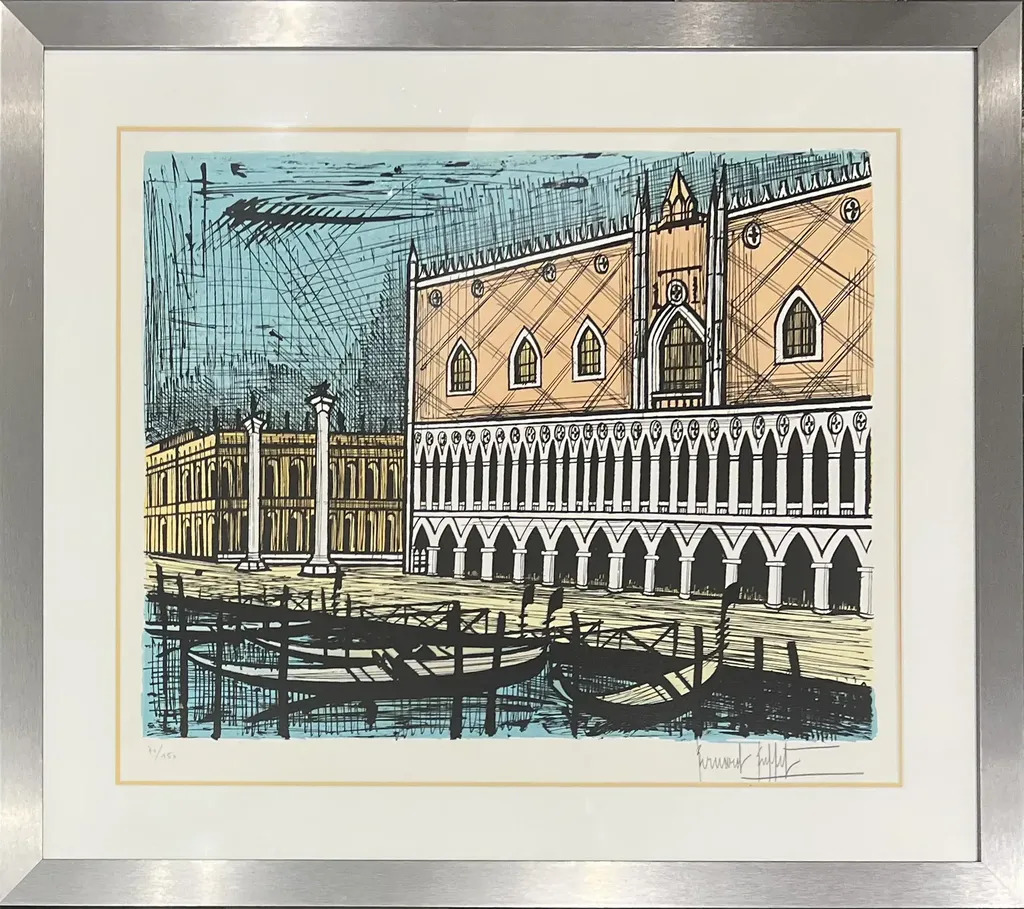 Venise, Le Palais des Doges by | Bernard BUFFET | buy art online