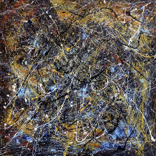 Jean-Jacques MARIE - Gemälde - Abstraction lyrique série A023