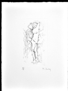 Pol BURY - 版画 - Paleurs obliques
