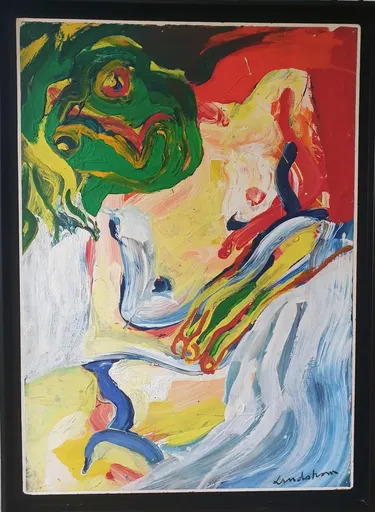 Bengt LINDSTRÖM - Pittura - Sans titre