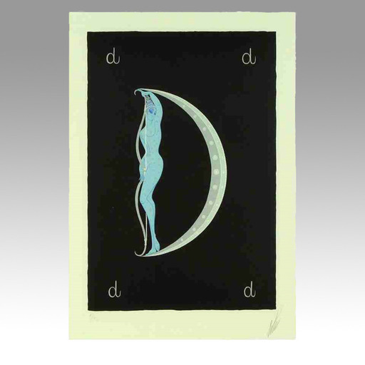 ERTÉ - Stampa-Multiplo - The Letter D 