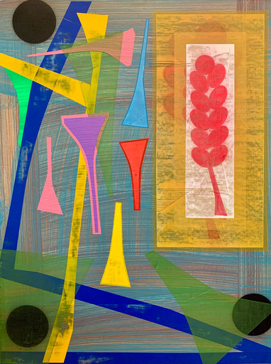 Michael BARRINGER - Pintura - Iterations (Jazz I)