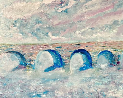 Jenny D'ORMOND - Pittura - Pont de Monet