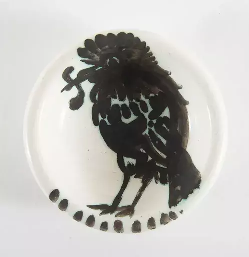 Pablo PICASSO - Keramiken - Oiseau au ver