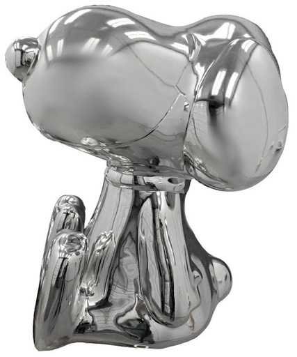 MR BRAINWASH - Skulptur Volumen - Silver Beagle