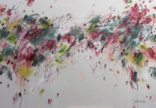 Daniela SCHWEINSBERG - Painting - I Want All the Roses
