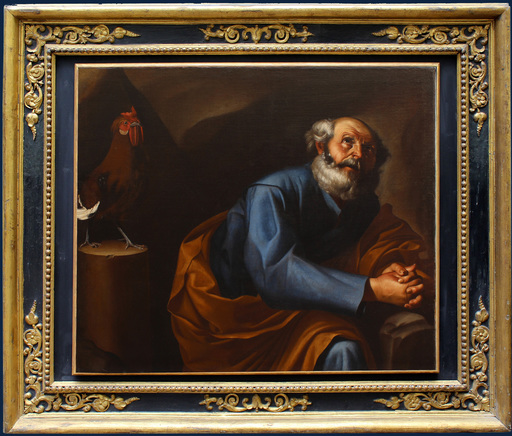 Cesare FRACANZANO - 绘画 - Il pentimento di San Pietro