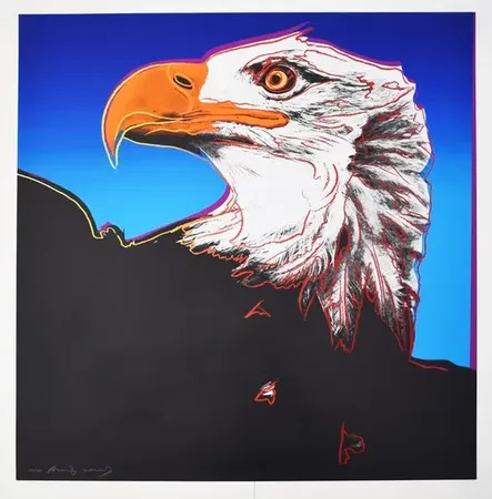 Bald Eagle, from: Endangered Species by | Andy WARHOL | buy art online |  artprice