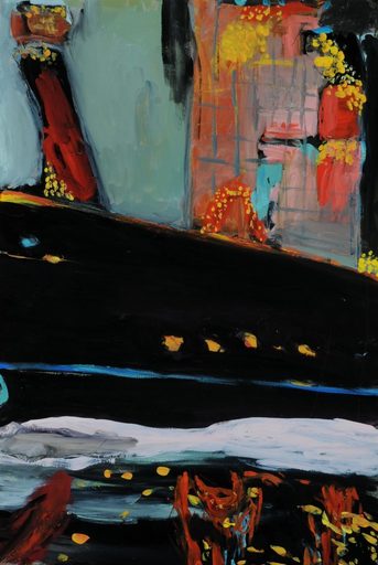 Laurence FORBIN - Peinture - « Apparition (Cargo) »