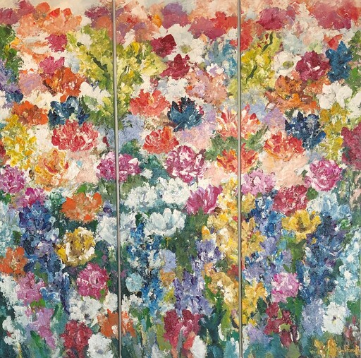 Lily MARNEFFE - Pintura - Beauté des Fleurs
