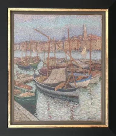 Eugene Boudin、【La Rade de Villefranche】 La rade de Villefranche by | Eugène BOUDIN | buy art online