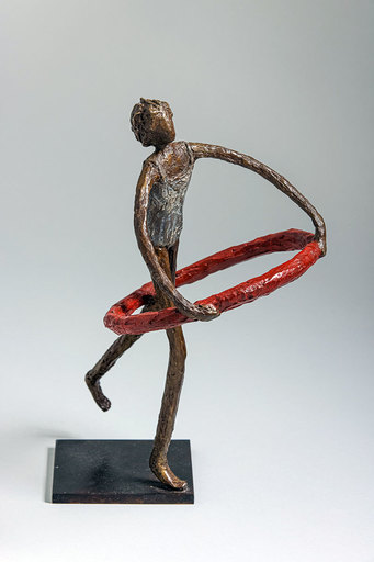 Sylvie DERELY - Sculpture-Volume - La bouée rouge