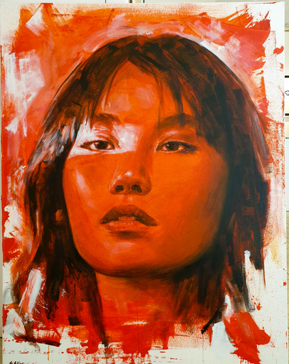 SAV45 - Peinture - RED FACE
