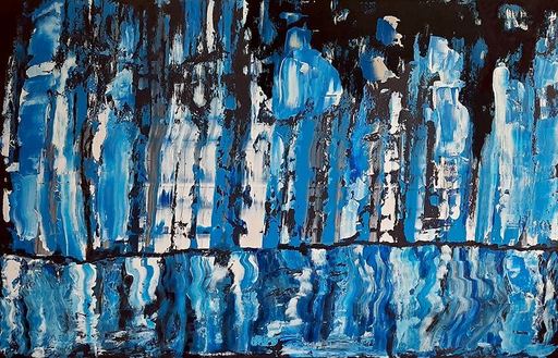 Patrick JOOSTEN - Peinture - Blue Boreal