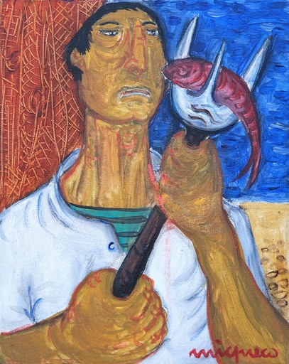 Giuseppe MIGNECO - Gemälde - Pescatore